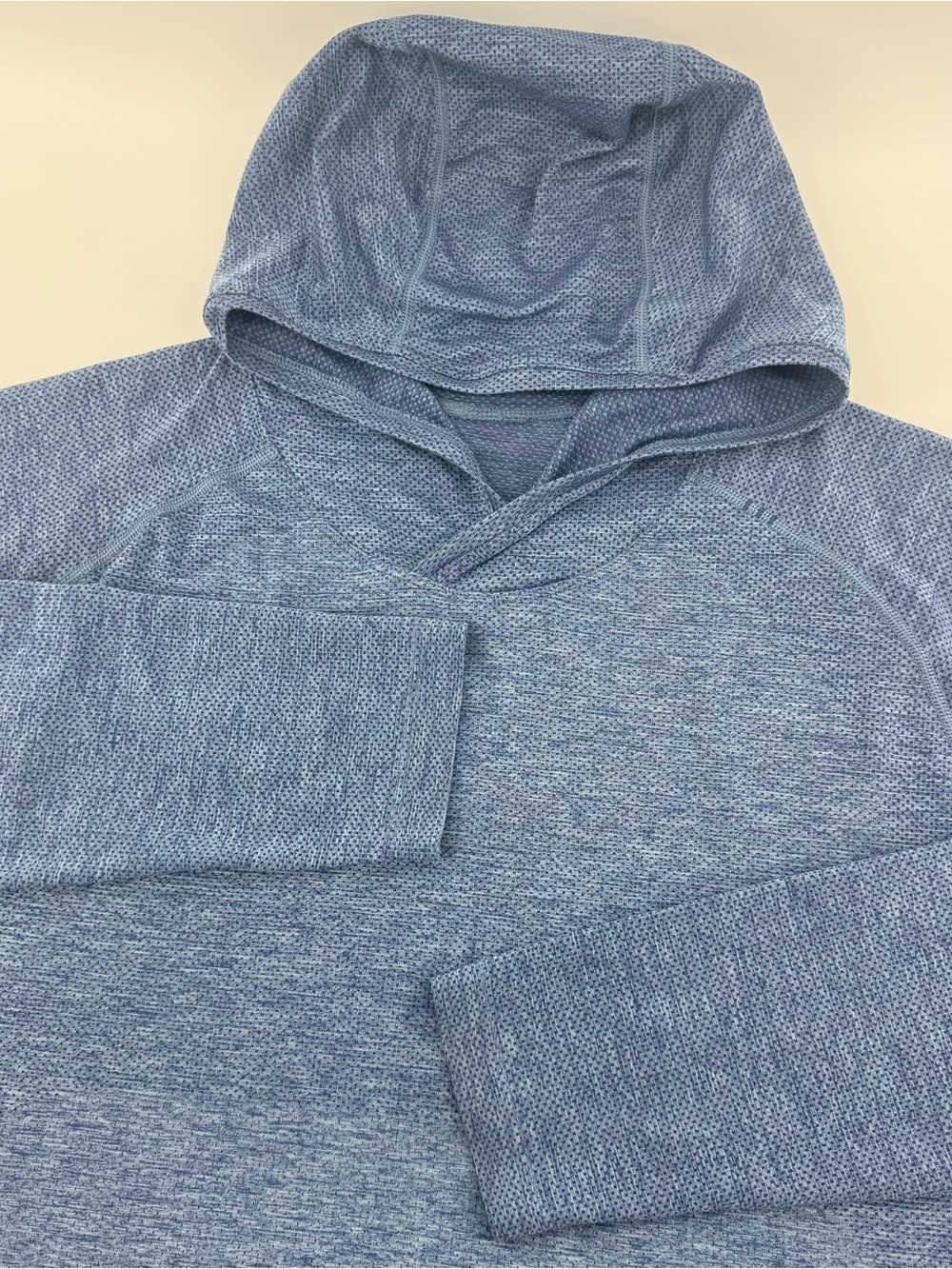 Lululemon Mens Metal Vent Tech Hoodie Size XL Performance Pullover Blue